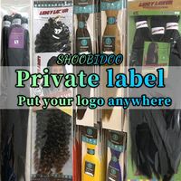 Vente en gros de cheveux tressés pré-étirés Ultra Authorization Ombre eau chaude pas cher cheveux synthétiques 82 pouces noyau tresse africaine