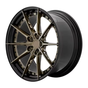 ล้อแม็กซ์คาร์บอนไฟเบอร์แท้แบบฟอร์จสั่งทำพิเศษจากโรงงาน ขนาด 5x114.3 5x120 5x130 5x127 5x112 18 19 20 21 22 23 นิ้ว สำหรับรถยนต์หรู - Product Image 1