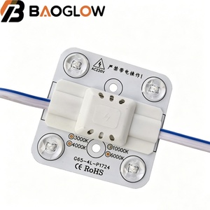 ไฟโฆษณาแบบฟิล์มนุ่มติดเพดาน 220V 4W 1W/LED กล่องไฟ 4 โมดูล LED เลนส์สีขาวอบอุ่น 3000K 4000K 6500K 10000K โมดูล LED รูปทรงสี่เหลี่ยม - Product Image 6