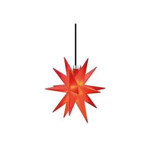 Kunststoffstern außen Ø 12cm rot - Product Image 1