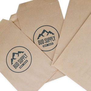 مخصص المطبوعة الغذاء الصف شحوم شطيرة هوت دوج التعبئة والتغليف البني أو الأبيض كرافت حقائب تغليف ورقية للمواد الغذائية - Product Image 5