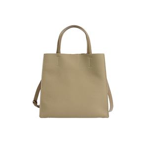 Bolso de Mano Tipo Cubo de Cuero Genuino de Lujo Personalizado para Mujer, Cierre Magnético, Gran Capacidad, Forro de Algodón, Diseño con Patrón de Caramelos y Logotipo - Product Image 4