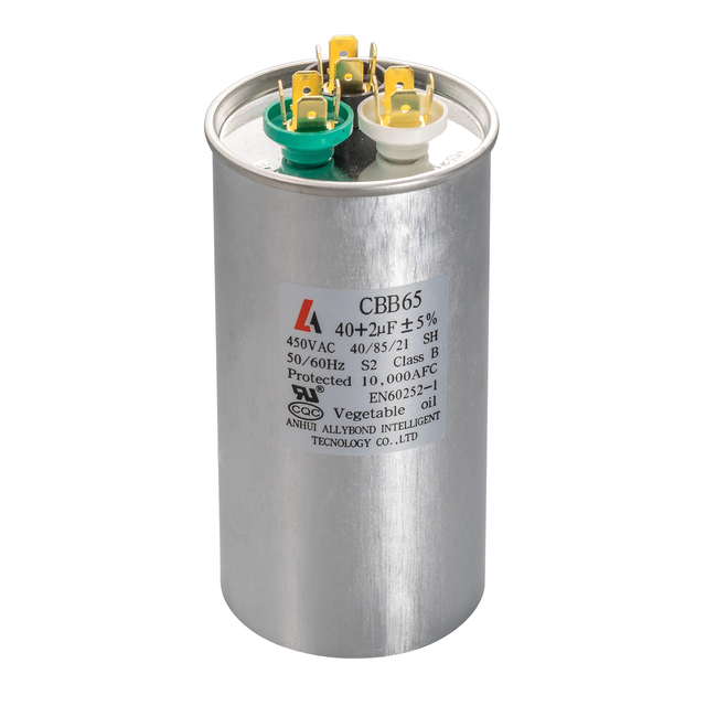 ICEKEY CBB65 Air Conditioner Dual Run Capacitor 35/5 40/5uf 50/5uf 60/5uf 80/5uf 370V 450V High Quality Aluminum 2 Year Warranty