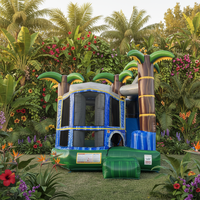 Nouvelle conception de château gonflable de qualité commerciale, PVC 0,55 mm, château gonflable extérieur pour locations de fêtes