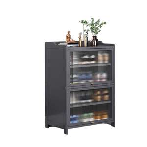 Zapatero multifuncional, estante de almacenamiento rectangular, tipo vertical, para dormitorios y habitaciones de alquiler, diseño que ahorra espacio - Product Image 5