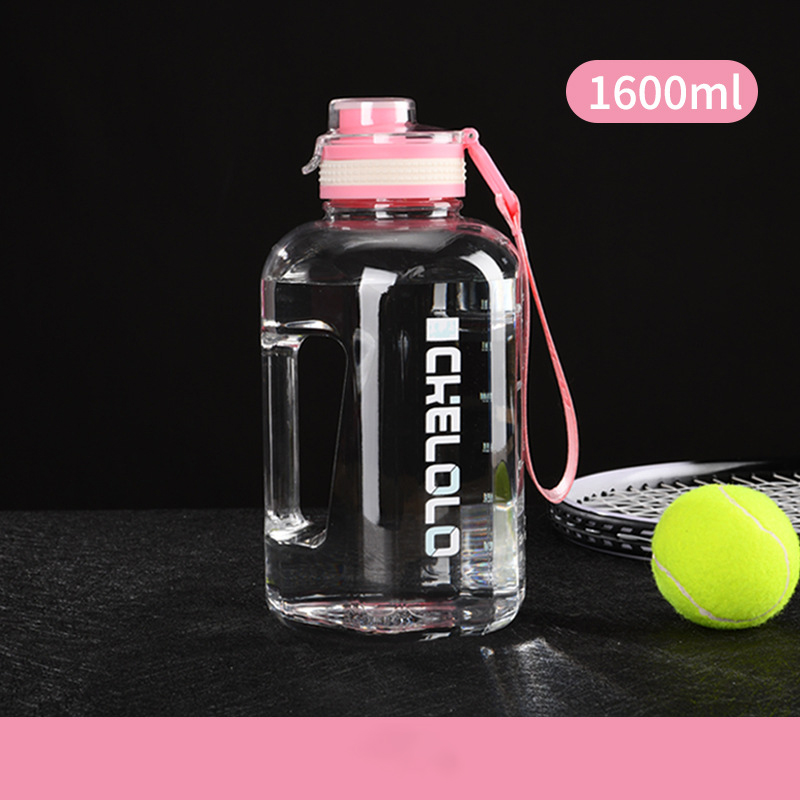 1600ml clear pink