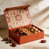 Boîte à bonbons personnalisée avec logo, emballage haut de gamme, boîtes en papier, boîte à chocolat pour dattes, boîte personnalisable