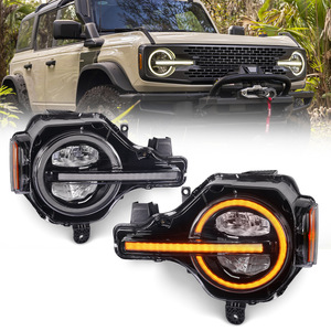 Nuevas llegadas al por mayor, faros para <span class=keywords><strong>Ford</strong></span> <span class=keywords><strong>BRONCO</strong></span> 2021-2023, sistema de iluminación automática, conjuntos de faros de alta calidad - Product Image 5