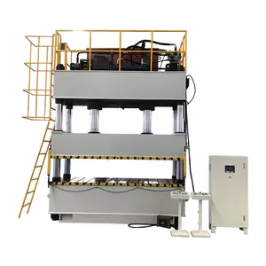 250 Ton Hydraulic Press Refractory Brick Hydraulic Press 3 Beams 4 Column Hydraulic Forming Press