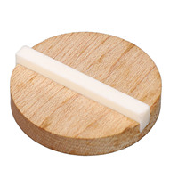 Résonateur de guitare Biscuit de remplacement Biscuit en bois d'érable avec selle en os de boeuf pour résonateur à cône unique GK999B