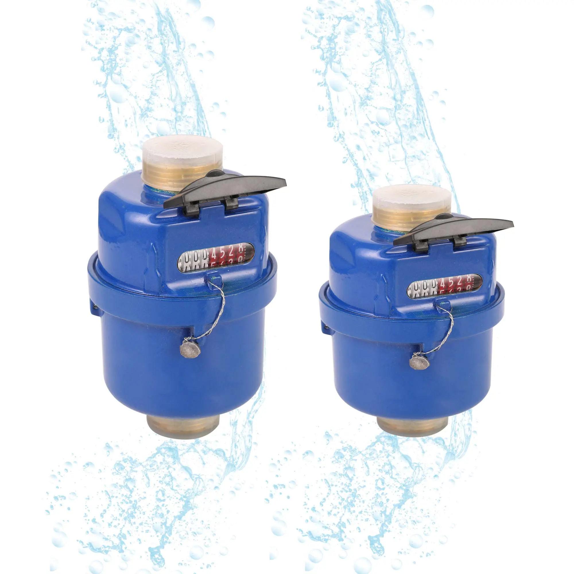 Счетчик воды среднего объемного типа класса C R160 водометр OIML Сертифицированный Высокое качество