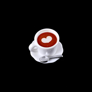 Aksesori cangkir kopi miniatur rumah boneka Jepang DIY anak-anak Natal ramah lingkungan Resin - Product Image 4