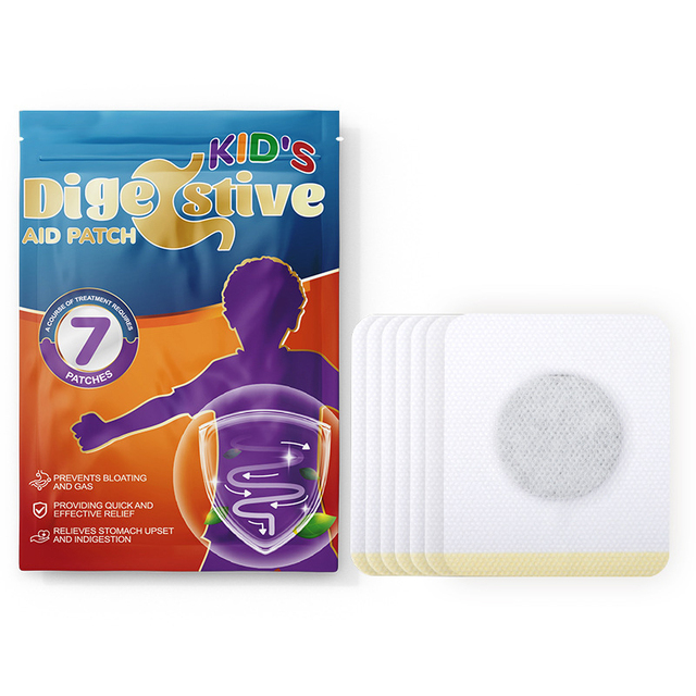 Natural Herbal Stomach Care Patch for Digestion Improvement & Pain Relief, Portable Pack