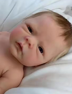 Muñeca de bebé recién nacida realista, 18 pulgadas, peluda, rizada, chupete, <span class=keywords><strong>Reborn</strong></span>, Rosalie - Product Image 6