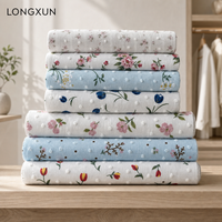 Tissu en coton pour jupe midi et maxi, 100% pur coton, jacquard à motifs floraux, tissé, en vrac, pour vêtements féminins, robes et chemises