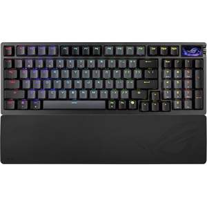 Clavier de jeu sans fil ASUS ROG Azoth 96 HE, 96 % taille standard, tri-mode, interrupteurs magnétiques à échange à chaud, rétroéclairage RVB - Product Image 1