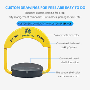 Tự động bãi đậu xe khối rào cản dày bãi đậu xe khóa chặn không có bãi đậu xe cho hàng rào kiểm soát xe - Product Image 4