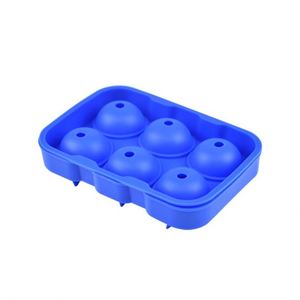 Silicone Ball Mold With Lid Quick Freezing Ice Cube <b>Block</b> Maker Box Household Reusable Whiskey Drink Tool - Product Image 2