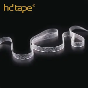 Oeko-tex 100 Annex 6 eco-friendly anti-aging tpu tape clear elastic silicone tape for underwear