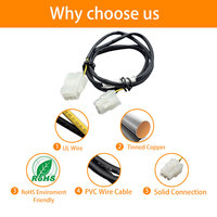 Konektor Kabel Harness Otomotif Tahan Air IP66, Tembaga Berlapis Timah, Jantan-Betina, Oem MX4.2