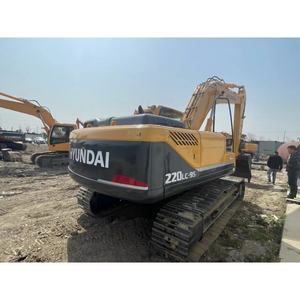 22 Ton Korean Digger Used Hyundai 220-9S in Original <b>Paint</b> Secondhand Hyundai 220 220LC-9S Crawler Excavator in Factory Price - Product Image 2
