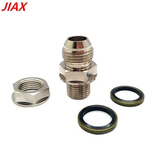 Adaptateur de bouchon de <span class=keywords><strong>vidange</strong></span> de retour de carter d'huile MAMBA Turbo sans soudure adaptateur de retour de carter de carter d'huile 10an avec O rondelle - Product Image 3