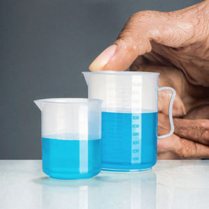 2 1000 मिली प्लास्टिक स्नातक बीकर मापने वाले कप ओएम/ओडम - Product Image 2