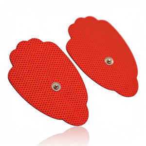 อิเล็กโทรดกายภาพบำบัดแบบ TENS ชนิดกาวในตัว สีแดง ผลิตตามสั่งจากโรงงาน - Product Image 3