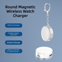 20W Schnellladegerät Typ-C Magnetisches Kabelloses Ladegerät & Tragbare Powerbank mit QC2.0 Kunststoff für Watch Mini 2-in-1