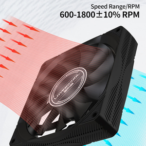Ventilador de caja de PC no luminoso Lovingcool de 120mm, disipador de calor de plástico, Enfriador de CPU para escritorio, ventilador de 5V para aplicaciones informáticas - Product Image 4