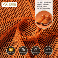 Tissu en maille tricotée chaîne 100 % polyester léger, monocouche, respirant, anti-humidité pour sacs de voyage et languettes de chaussures – OEM & ODM