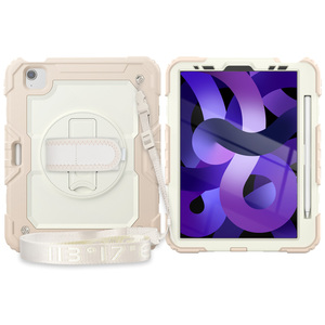 <span class=keywords><strong>Coque</strong></span> de <span class=keywords><strong>protection</strong></span> robuste antichoc avec anneau de maintien et support rotatif à 360° en silicone et PC pour <span class=keywords><strong>iPad</strong></span> <span class=keywords><strong>Air</strong></span> <span class=keywords><strong>4</strong></span>/<span class=keywords><strong>Air</strong></span> 5 10,9 pouces - Product Image 6