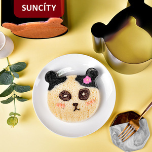 Suncity Bear Head Toast Mold 14x13.5x13.5cm Non-Stick Cake Bread Mold For Creative Baking - Product Image 1