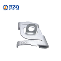 Clips de plafond en T HZQ pour éclairage sur rail 120V Chrome/Argent Supports de grille suspendus