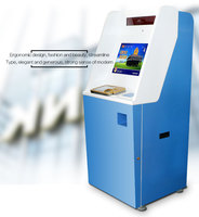 Honyi Machine automatique de paiement en libre-service Distributeur de billets de banque Kiosque de paiement de factures de cartes Kiosque de paiements en espèces et en pièces de monnaie