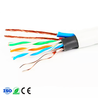 Factoru CAT5E CAT6 UTP SFTP FTP 1000Mbps Ethernet intérieur ou extérieur 305 M CCA cuivre 8 paires