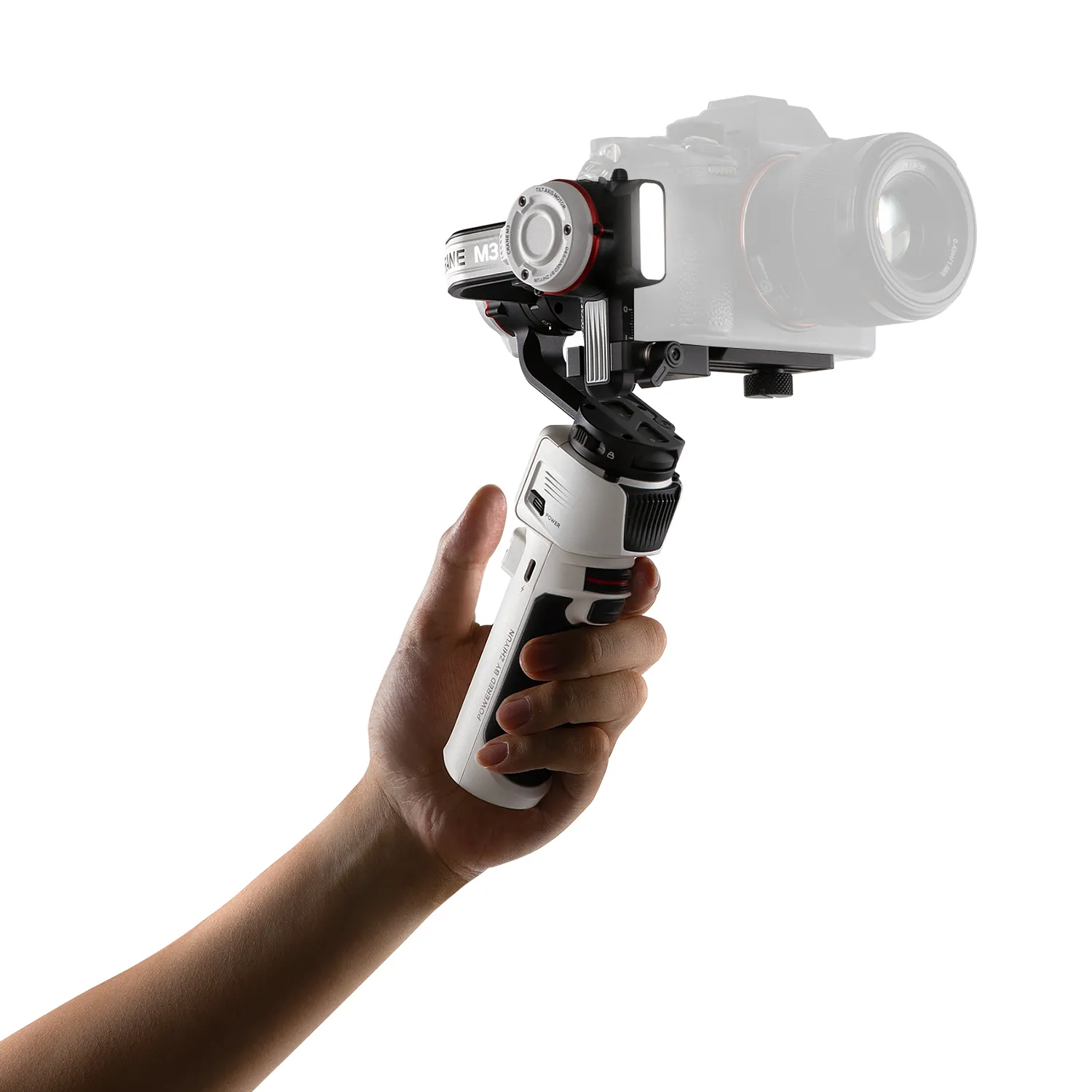 JHD ZHIYUN официальный кран м3 камера карданный Ручной Стабилизатор Для беззеркальных камер Телефон экшн-камера для Sony/Canon/iPhone 13