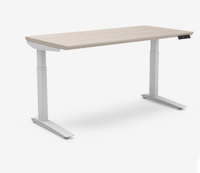 Bureau de direction en acier inoxydable industriel, design moderne, extensible, convertible, avec option de fixation murale pour hôtel, maison ou bureau