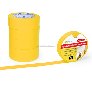 Cinta Adhesiva Decorativa Amarilla Resistente a los Rayos UV por 60 Días, Cinta <span class=keywords><strong>de</strong></span> <span class=keywords><strong>Pintor</strong></span> 233+ para Decoración del Hogar - Product Image 4