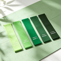 Lot de bandes de résistance élastiques personnalisables avec logo pour exercices de yoga, idéal pour les fessiers, les jambes et la physiothérapie