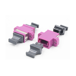 Bộ Chuyển Đổi Sợi Quang <span class=keywords><strong>Duplex</strong></span> MM SC UPC OM4 Bộ Ghép Nối Sợi Quang Sợi Thủy Tinh Ghép Sợi Quang - Product Image 1