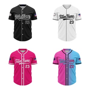Uniforme de baseball OEM à séchage rapide, maillot de baseball personnalisé par sublimation, broderie, maillot de softball et de baseball tendance - Product Image 1