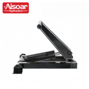 3톤 유압식 가위형 호이스트 키트 PH310 (8'-10' 덤프 베드용), 중장비 팁퍼 트레일러 하부 리프트 실린더 (파워 유닛 포함) - Product Image 5