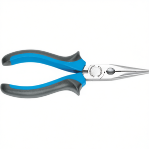 Pince à bec demi-rond Fervi 6 pouces en acier au chrome vanadium, pointe de précision pour la manipulation des fils - Product Image 2