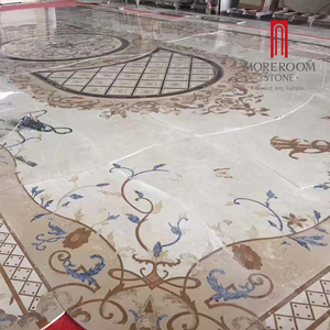 Đá Cẩm Thạch Huy Chương Bằng Tia Nước Mô Hình Gạch Cho Sàn Thiết Kế Hình Ảnh - Product Image 1