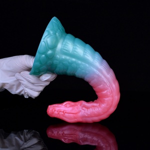 Thick Dragon <b>Dildo</b> With Sucker Silicone Large Girth Anal Plug Penis G-spot Stimulate Prostate Massage Sex Toys - Product Image 3