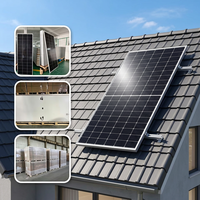 AILI 565WPERC Panneau Solaire Monocristallin à Demi-Cellules de Haute Efficacité 23,5% Grade A Certifié TUV 144 Cellules pour Système Photovoltaïque Raccordé au Réseau Domestique