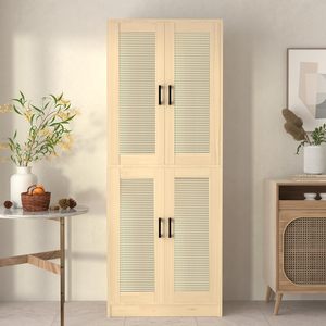 Rangement Garde-robe en bois le moins cher Rachat <span class=keywords><strong>de</strong></span> garde-robes en bois Meubles Garde-robe en bois sur mesure - Product Image 3