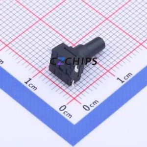 GT-TC120A-H120-L1 Tactile Switch SMD-4P,6.2x6.2mm Switch Single Pole Single Throw Round Button 1.6N Vertical Mount - Product Image 2