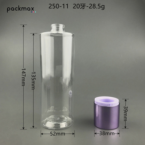 250ml PET <b>Perfume</b> Spray Bottle with Clear Snap-On Cap – Empty Refillable <b>Container</b> for Cologne, Toner & Fragrance Mist - Product Image 5
